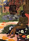 Paul Gauguin Famous Paintings - Her Name is Viaraumati
